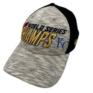 NEW ERA MLB KC 2015 World Series Champs Baseball Hat OSFM